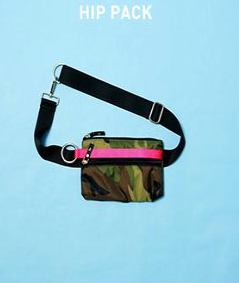 Image Title ANDI Urban Clutch - Black Leopard Pop Yellow